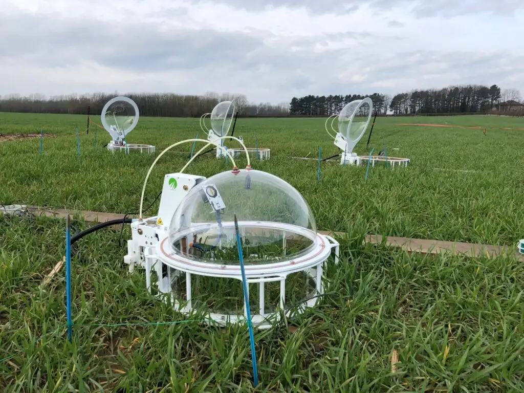 Large Footprint Soil Gas Flux Chamber